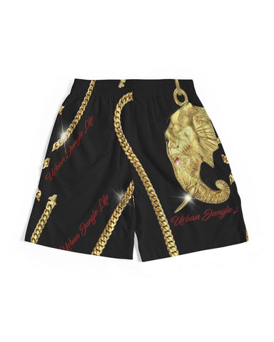 Gold Chain Men’s Jogger Shorts