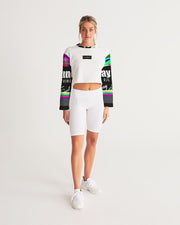 Stay tuned Women's Cropped Sweatshirt