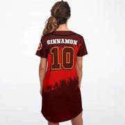 Eye Candy Cinnamon Jersey dress