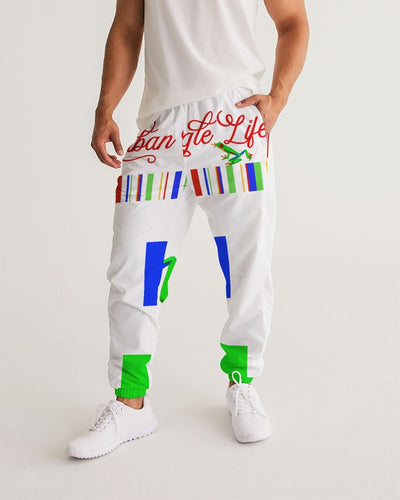 Lady’s stripped hoodie Men's Track Pants