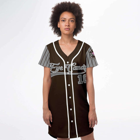 Eye Candy chocolate jersey dress