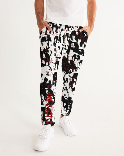 Red alert bulk & what elephatigue sweats Men's Joggers
