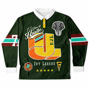 Ivy League UJL rugby polo Hunter green