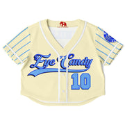 Eye Candy vanilla jersey crop top