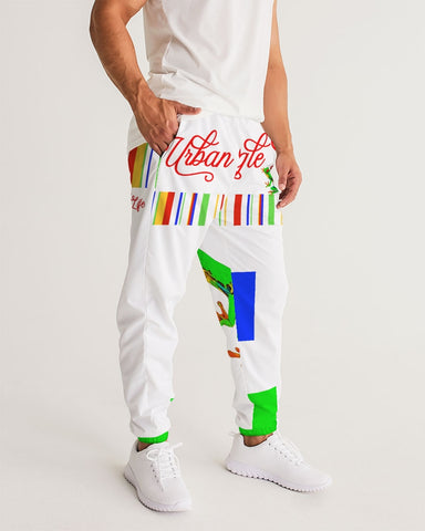 Lady’s stripped hoodie Men's Track Pants