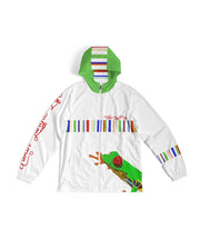 Tree frog Stripes of the Jungle windbreaker
