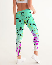Mint and paint Women's Yoga Pants