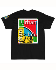 Trouble in the Jungle printed tee