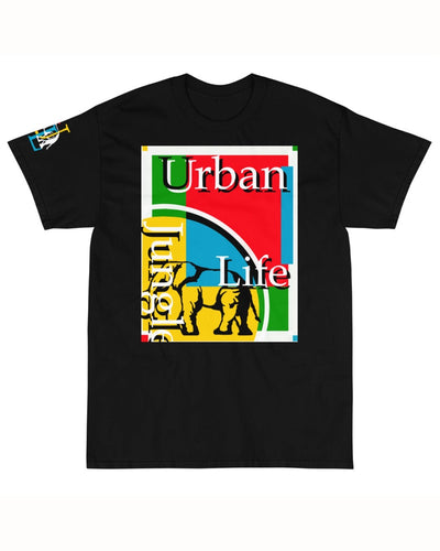Trouble in the Jungle printed tee