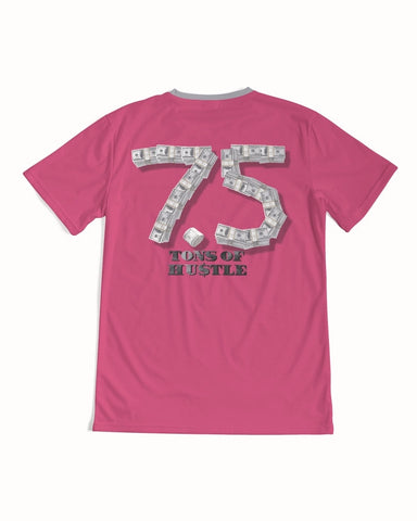 7.5 pink Men's Tee