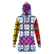 Jungle Plaid Hoodie dress