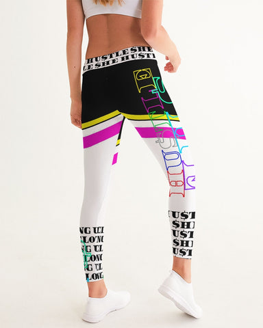 She hustle capri pants Women's Yoga Pants