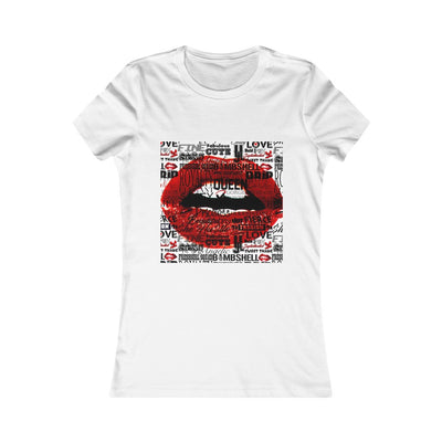 Graffiti kiss tee