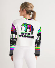 Stay tuned Women's Cropped Sweatshirt