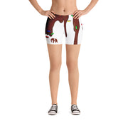 Eye Candy Chocolate drip candy shorts