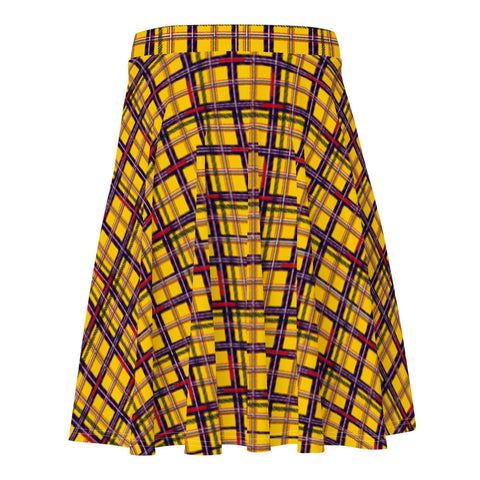 Skater Skirt navy blue yellow