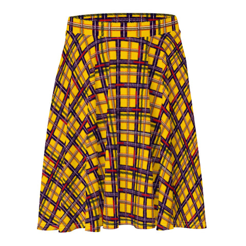 Skater Skirt navy blue yellow