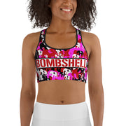 Sports bra bombshell