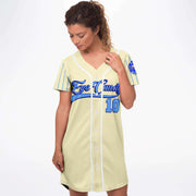 Eye Candy vanilla jersey dress