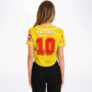 Caramel (sugar daddy) crop jersey