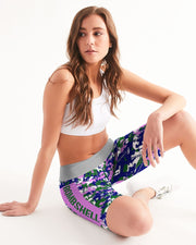UJL Spring elephatigue  Women's Mid-Rise Bike Shorts
