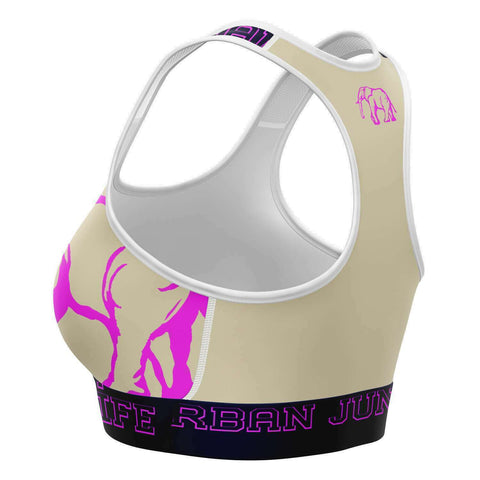 Blueberry & Cream sports bra