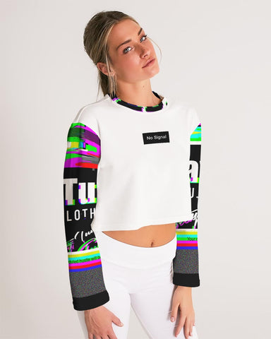 Stay tuned Women's Cropped Sweatshirt