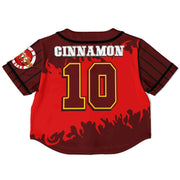 Eye Candy Cinnamon Jersey crop