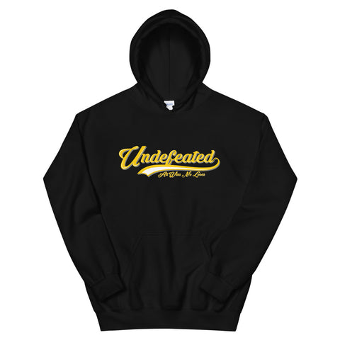 UNDEFEATED UJL varsity BLACK hoodie