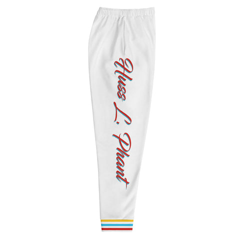 Huss ring cuff Joggers WHITE