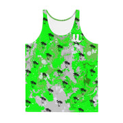 Tropical Green Ink Tank Top