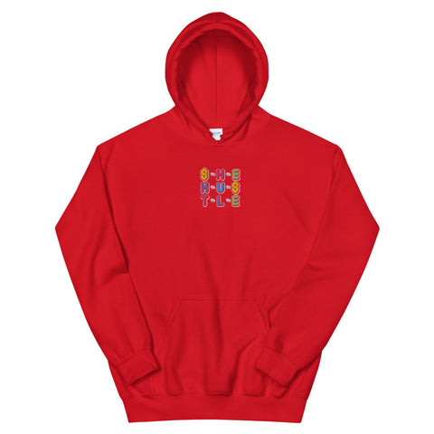 She Hustle rainbow hoodie