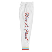 Huss ring cuff Joggers WHITE