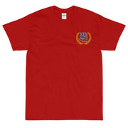 Varsity RED embroidered Tee