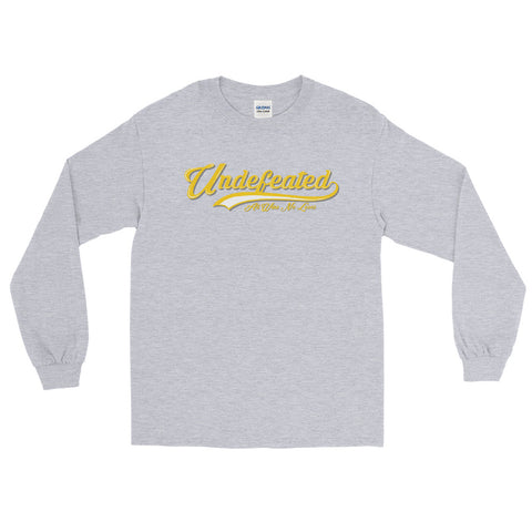 UNDEFEATED UJL varsity BLACK Long Sleeve Tee