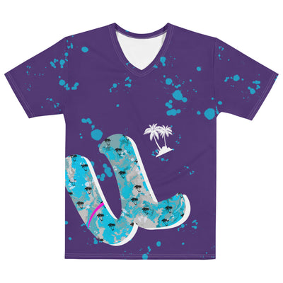 Summer Dawn Tropical Blue T-shirt