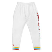 Huss ring cuff Joggers WHITE