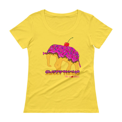 SWEET THANG Scoopneck T-Shirt