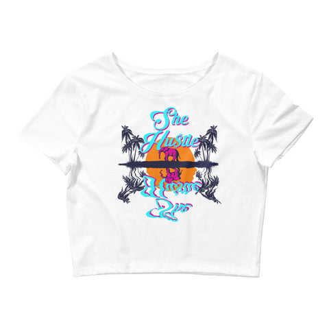 She Hustle Women’s Crop Tee