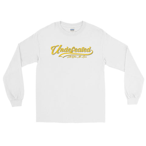 UNDEFEATED UJL varsity BLACK Long Sleeve Tee