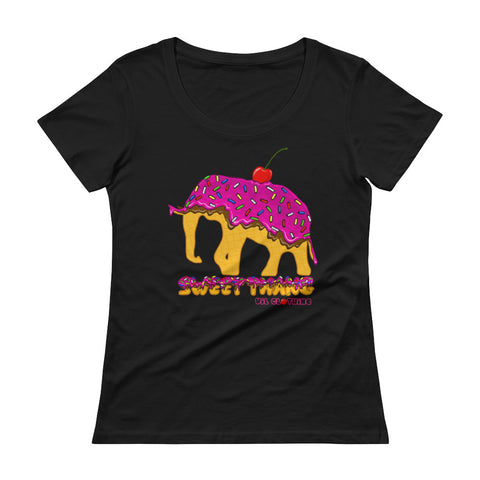 SWEET THANG Scoopneck T-Shirt