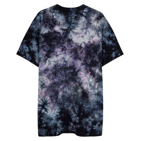 Logo patch  tie-dye t-shirt