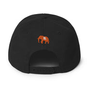 Snapback Hat orange logo