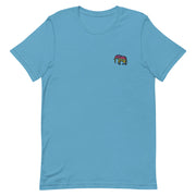 Trippy Stitched logo tee