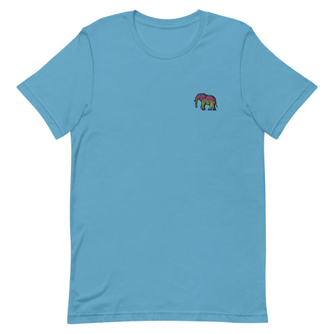 Trippy Stitched logo tee
