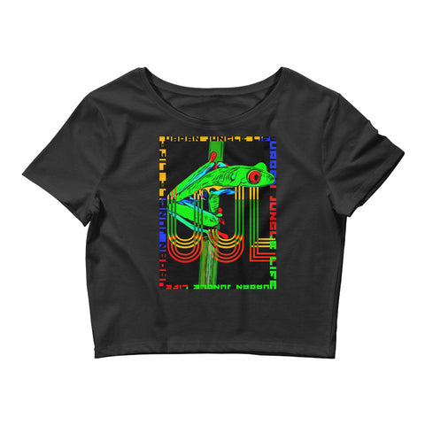 Jungle frog Women’s Crop Tee
