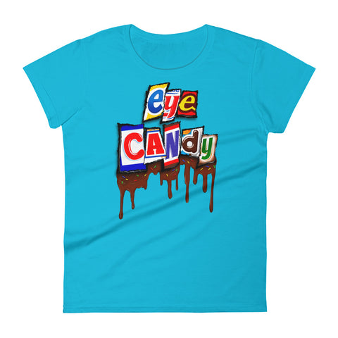 Women's short sleeve t-shirt eye Candy
