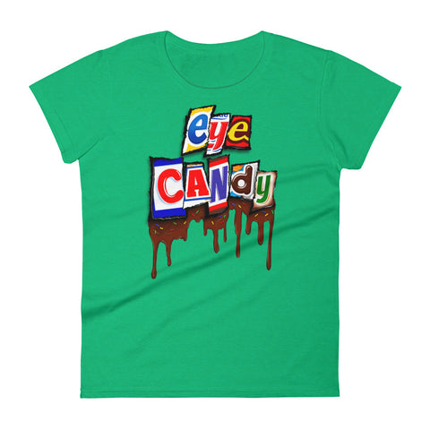 Women's short sleeve t-shirt eye Candy