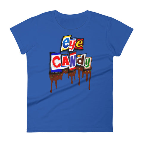 Women's short sleeve t-shirt eye Candy