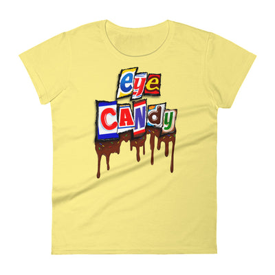 Women's short sleeve t-shirt eye Candy